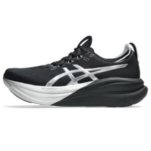Tênis ASICS GEL Nimbus 28 - Masculino - Prata/Preto