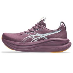 Tênis ASICS GEL Nimbus 28 - Feminino - Roxo/Azul