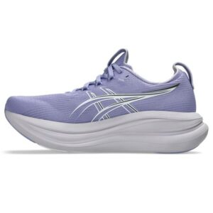 Tênis ASICS GEL Nimbus 28 - Feminino - Roxo/Branco