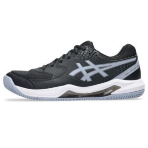 Tênis ASICS Gel-Dedicate 8 Saibro - Masculino - Preto/Azul