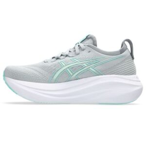 Tênis ASICS GEL-Nimbus 27 - Feminino - Cinza/Azul