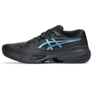 Ganhe 50% de bônus  Tênis ASICS Gel-Resolution X Night Energy - Masculino - Preto/Azul