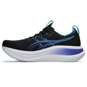 Tênis ASICS GEL Nimbus 28 - Masculino - Preto/Azul