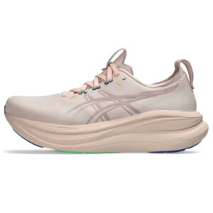 Tênis ASICS GEL Nimbus 28 - Feminino - Rosa/Bege