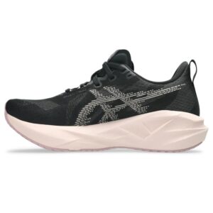Tênis ASICS Novablast 5 - Feminino - Preto/Rosa