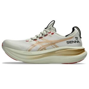 Tênis GEL-Nimbus 28 Senna - Cinza/Dourado