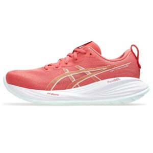 Tênis ASICS GEL-Cumulus 27 - Feminino - Rosa/Bege