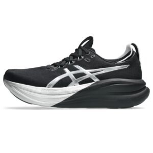 Tênis ASICS GEL Nimbus 28 - Masculino - Prata/Preto